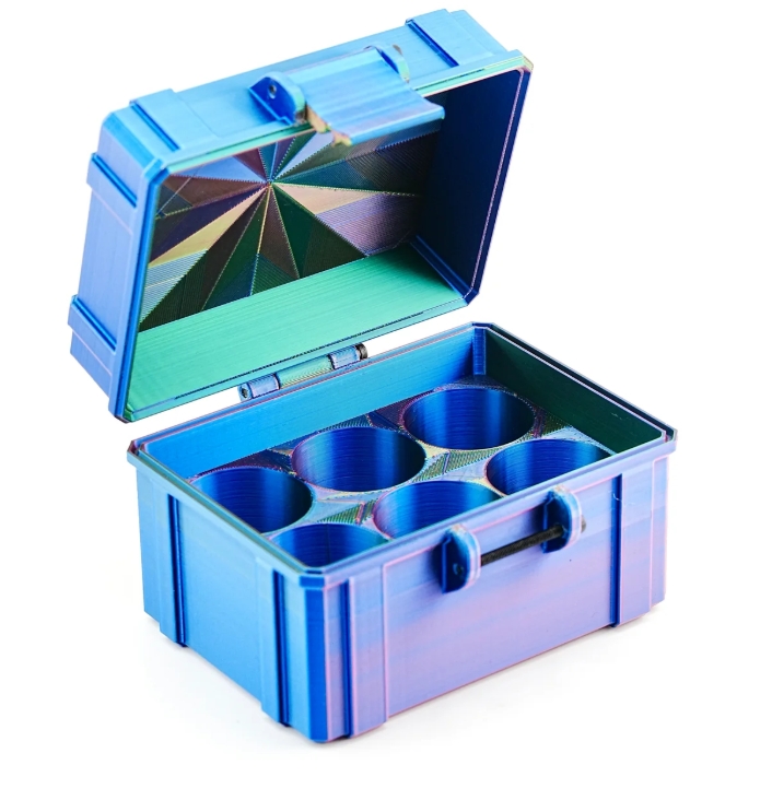 6-slot 30ml BAC Vial Case l Organizer for GLP-1,Peptides,Research