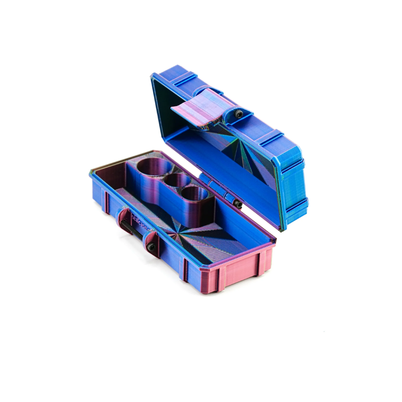 Mixed Vial Case | 2-Slot 3ml + 1-Slot 5ml with Storage | GLP-1 Peptide Organizer