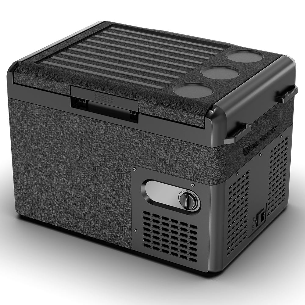 AOD5-App-controlled portable compressor car refrigerator for rapid cooling, 15L capacity, suitable for SUVs, trucks, RVs, hotels, and light vehicles