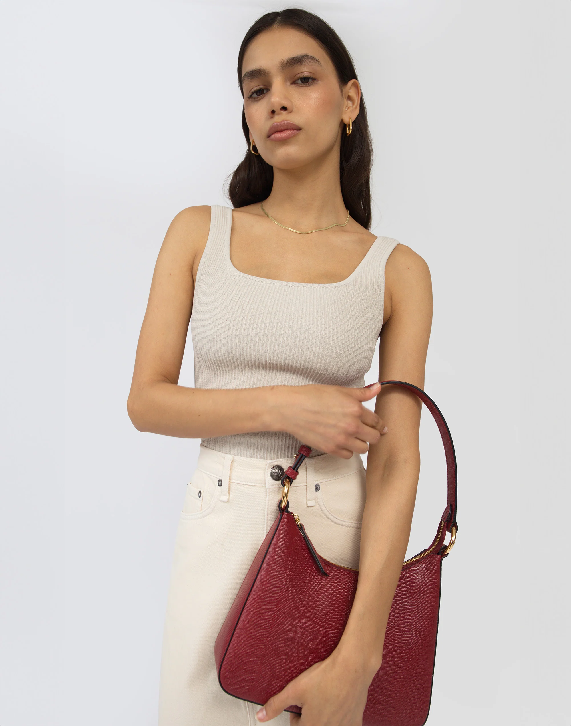 Luxe Medium Shoulder Bag