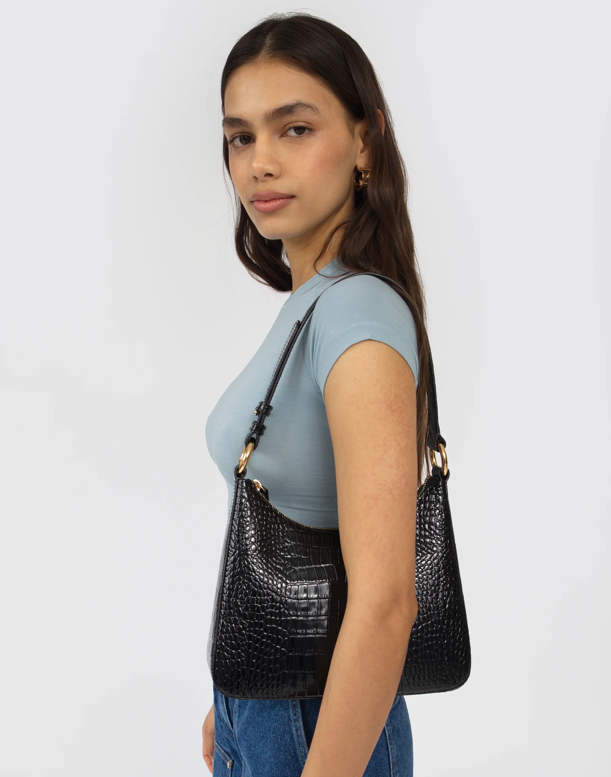 Luxe Medium Shoulder Bag
