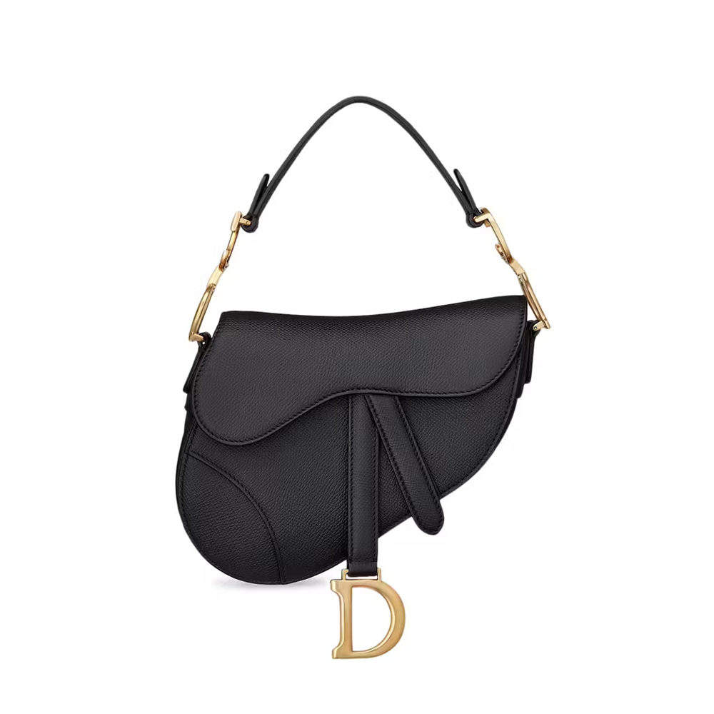 Dior Mini&Small Saddle Bag Grained Calfskin(Replica)