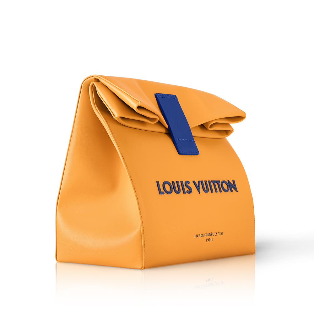 Louis Vuitton Sandwich Bag Safran
