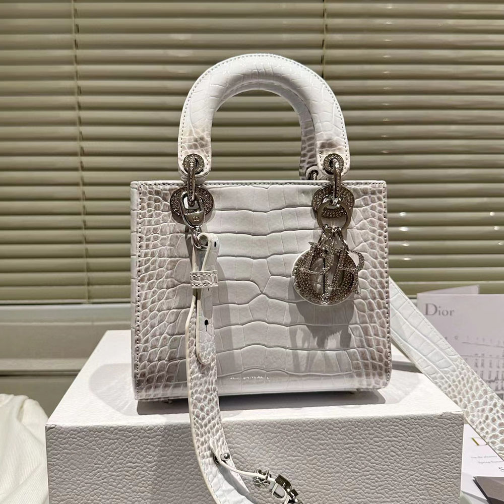 DIOR Lady Dior Diamond Buckle Bag(Replica)
