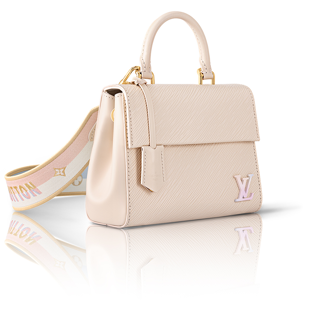 Louis Vuitton LV  Cluny Grained Leather Shoulder Handbag (Replica)