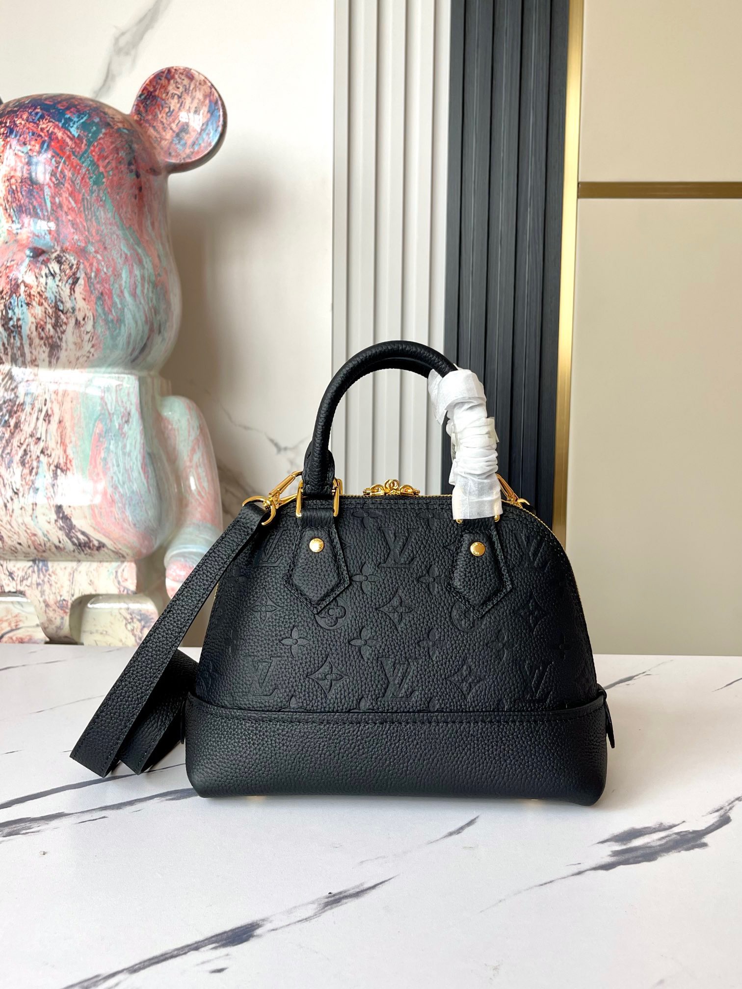 LV Alma BB 2way bag Monogram Empreinte Leather(Replica)