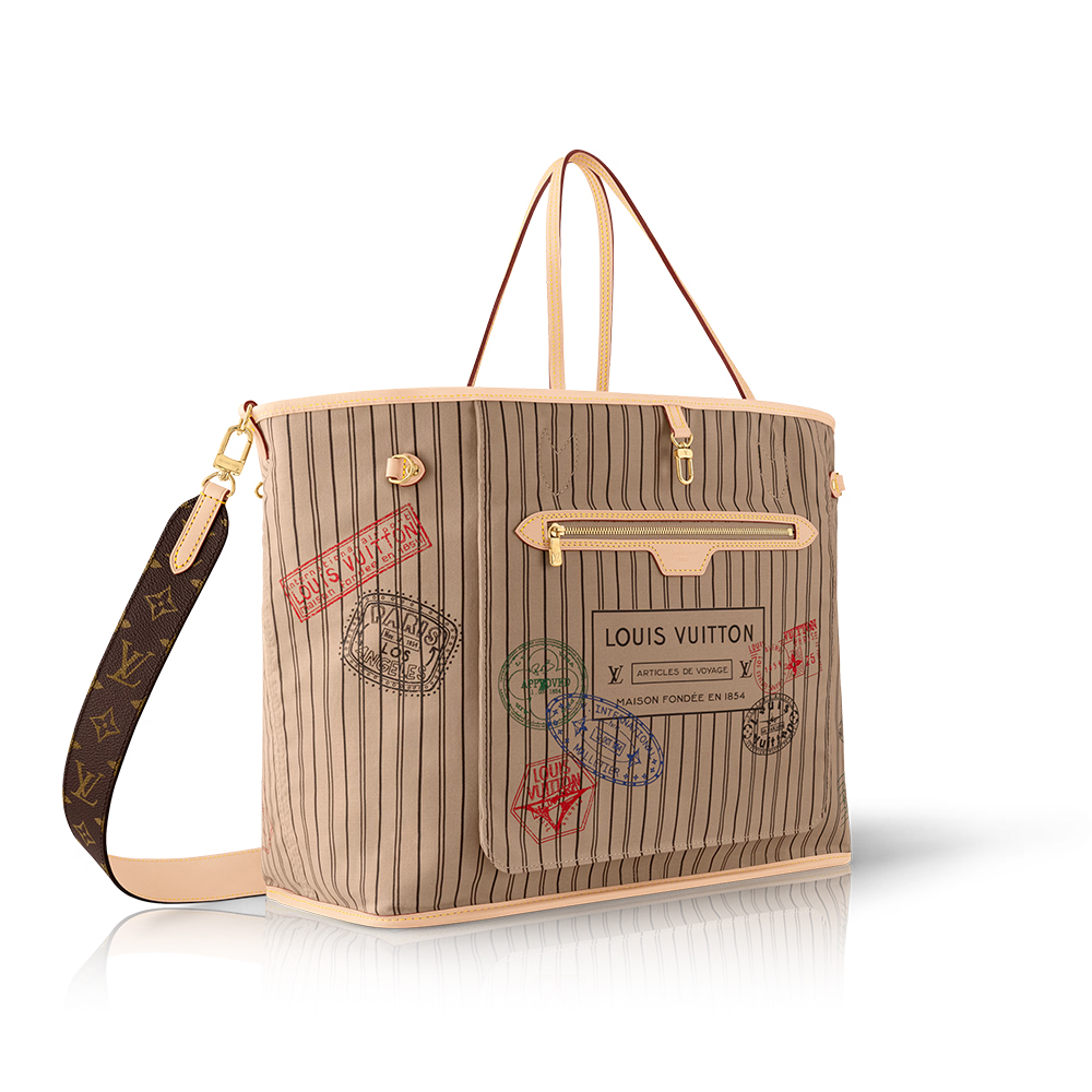 Louis Vuitton Neverfull Bandoulière Inside Out (Replica)