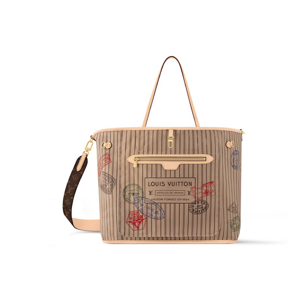 Louis Vuitton Neverfull Bandoulière Inside Out (Replica)