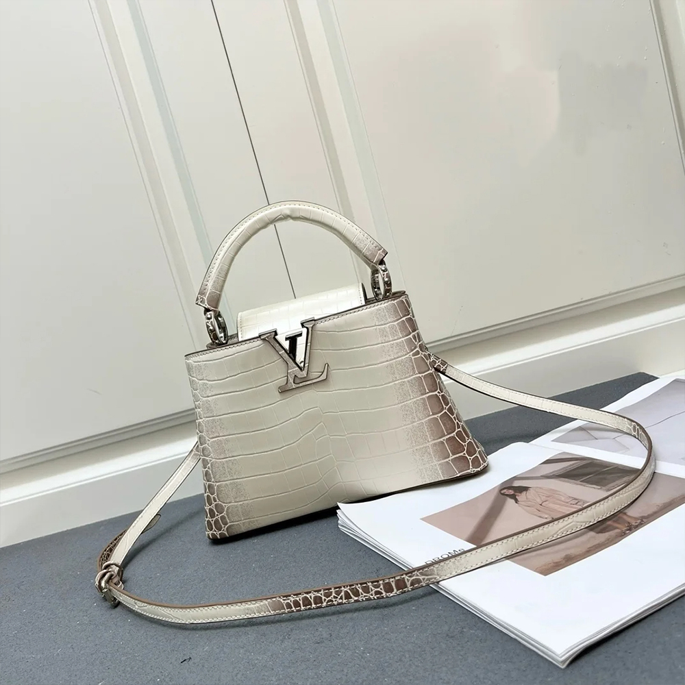 Louis Vuitton LV N98177 Matte White Himalayan Gold Buckle  (Replica)