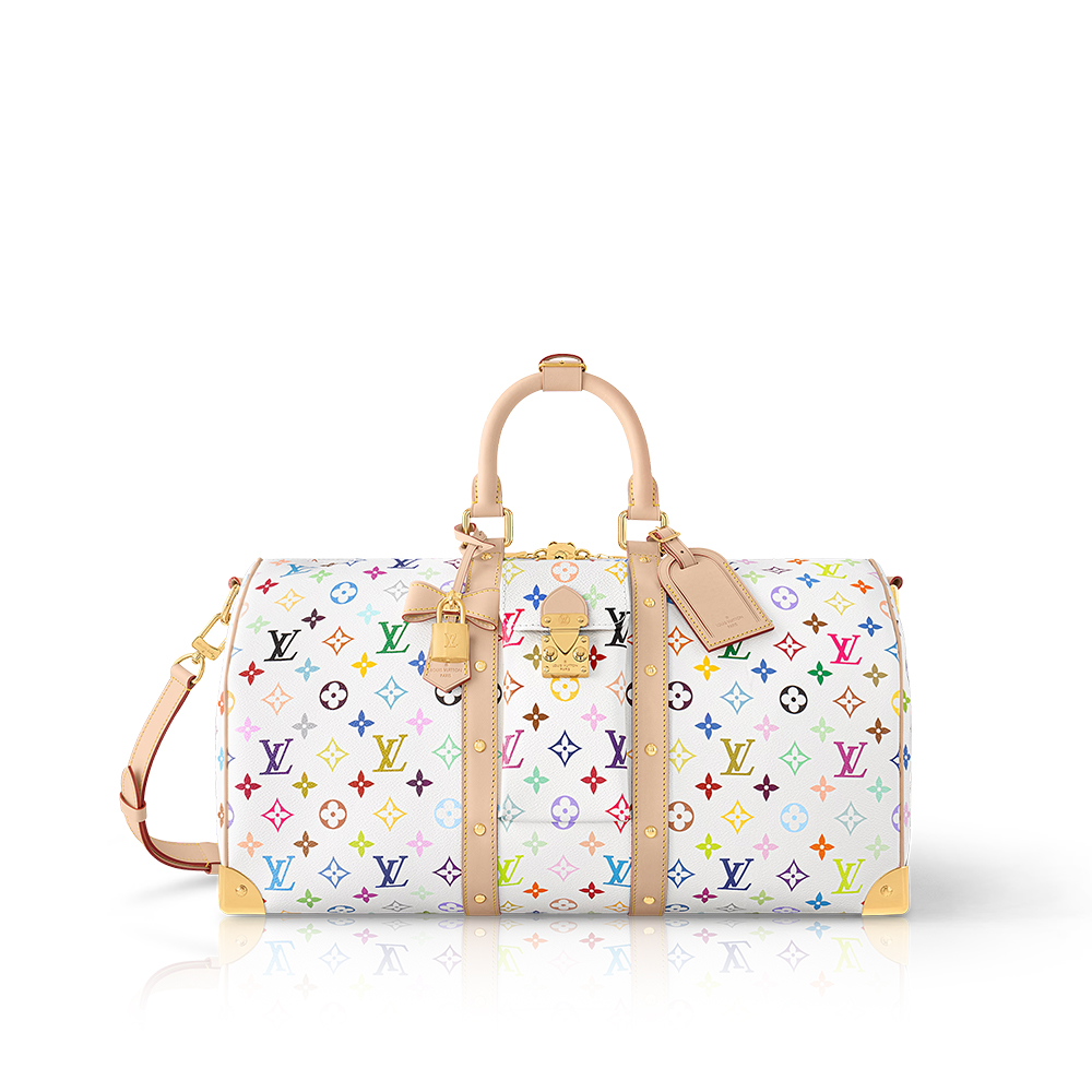 Louis Vuitton LV x TM KEEPALL BANDOULIÈRE 45 Travel Bag (Replica)