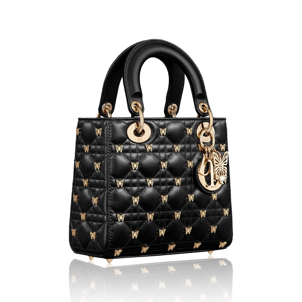 Dior Lady Dior Butterfly Rivet   Bags  (Replica)