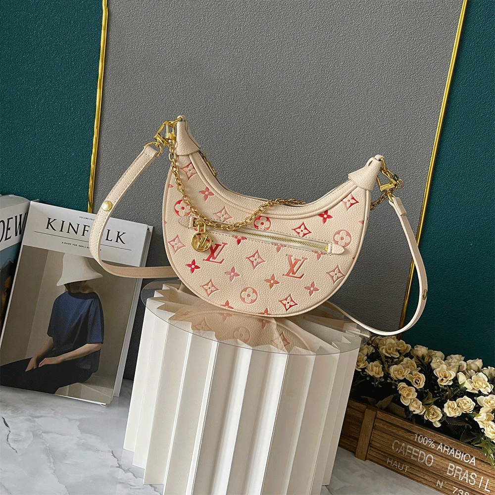 Louis Vuitton LV   Old Flower Moon Bag Odeo Small Handbag （Replica）