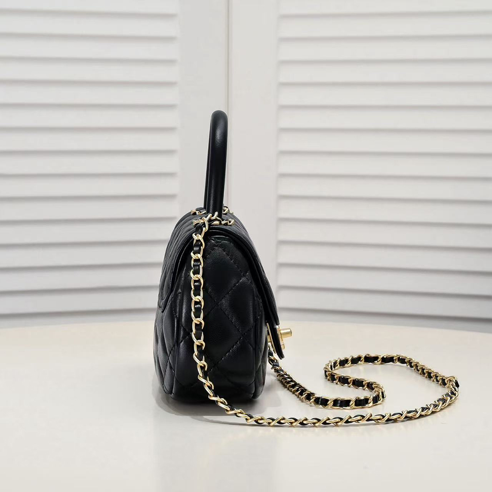 Chanel coco Leather Handle Shoulder Crossbody Bag(Replica)