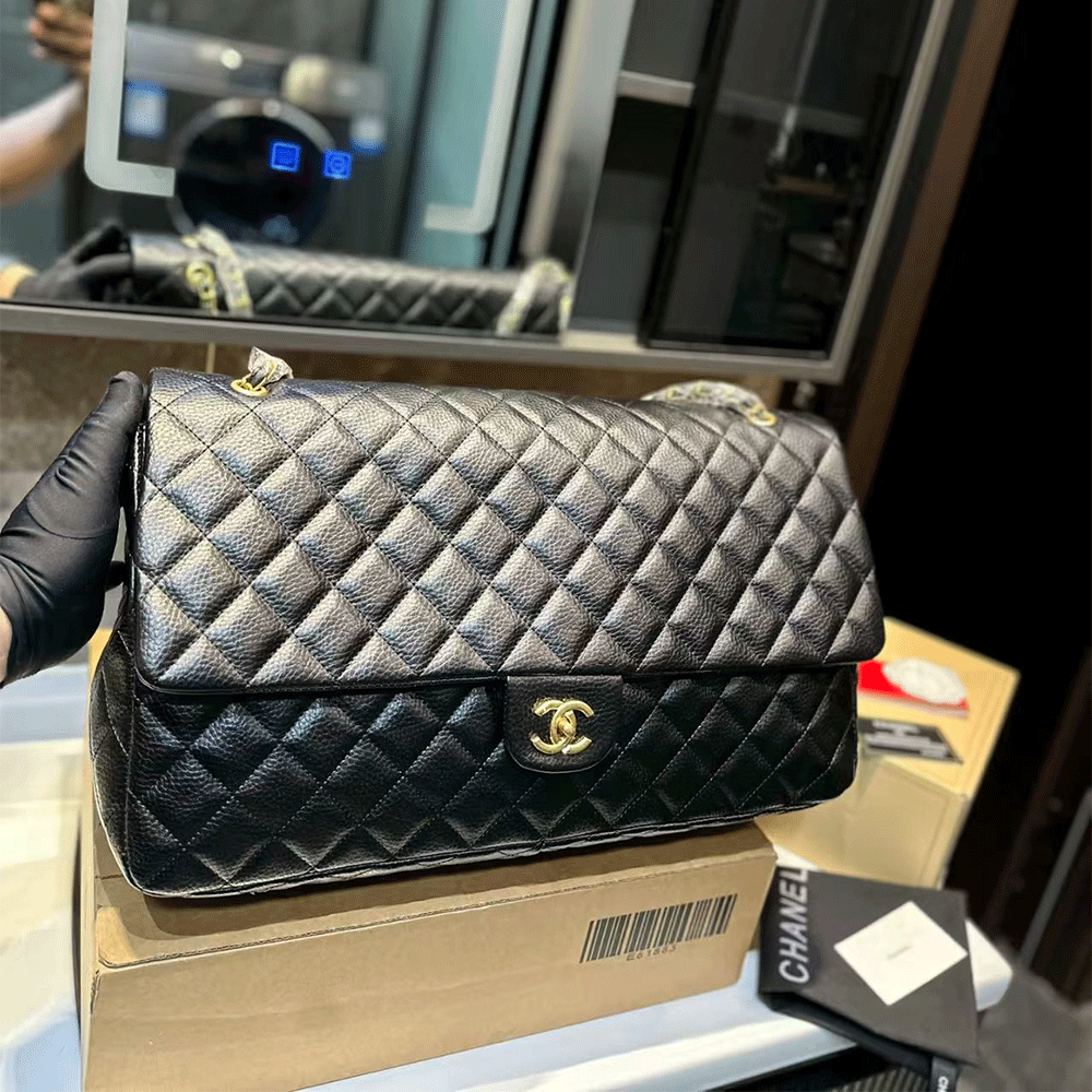 Chanel CF Maxi Leather Handbag Shoulder Bag (Perfect Replica)