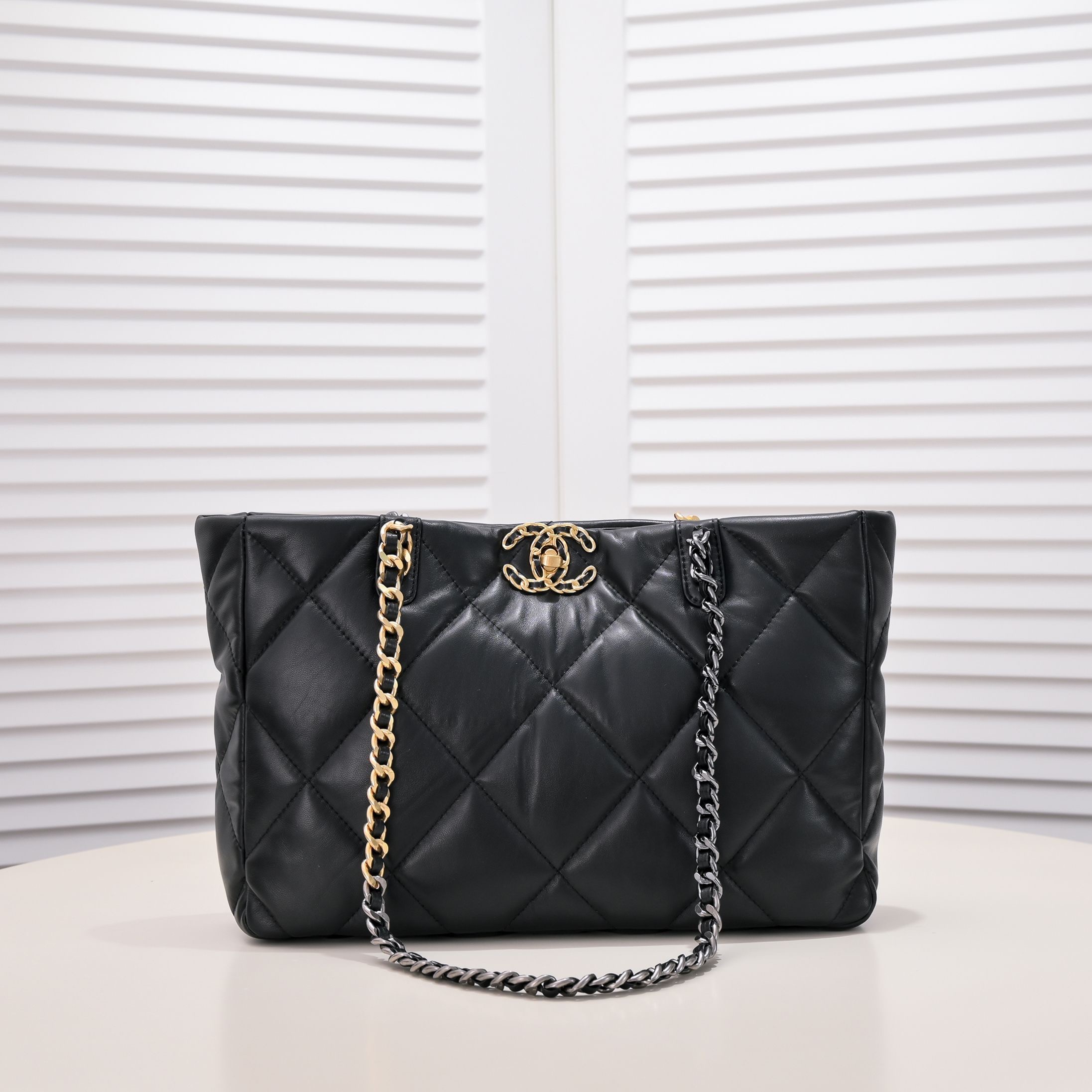 Chanel 19bag Tote Leather Shoulder Crossbody Bag(Replica)