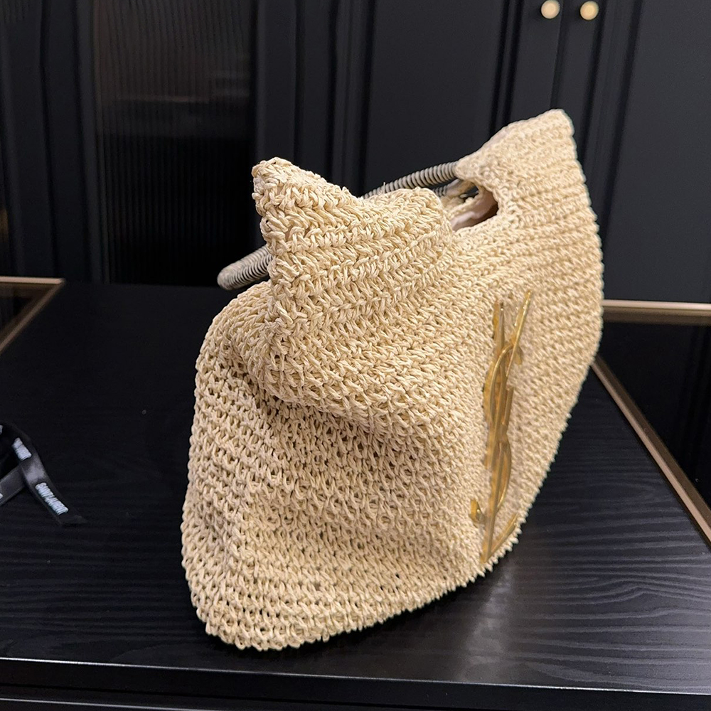 Saint Laurent YSL  Straw Hand Shoulder Bag (Replica)