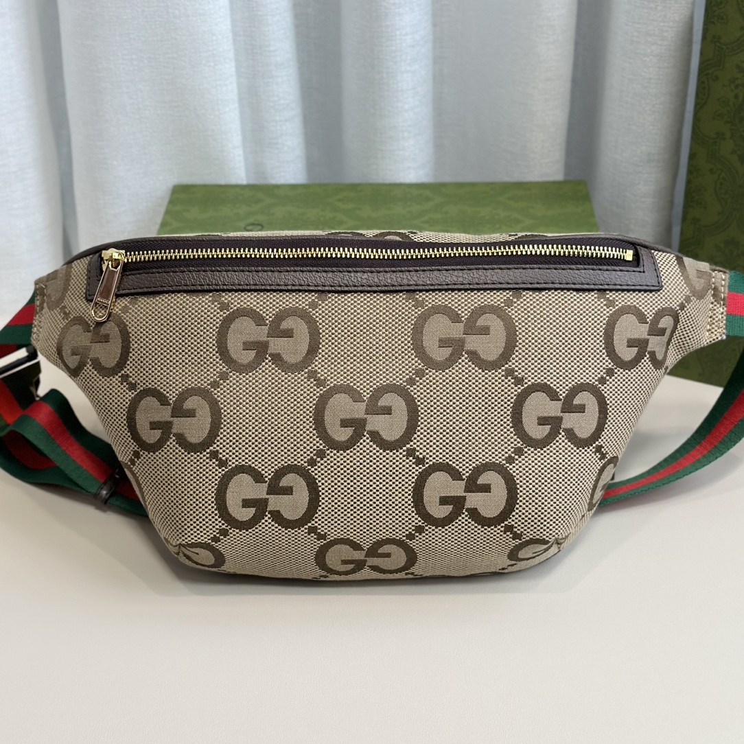 Gucci Canvas And leather Crossbody Shoulder Bag(Replica)