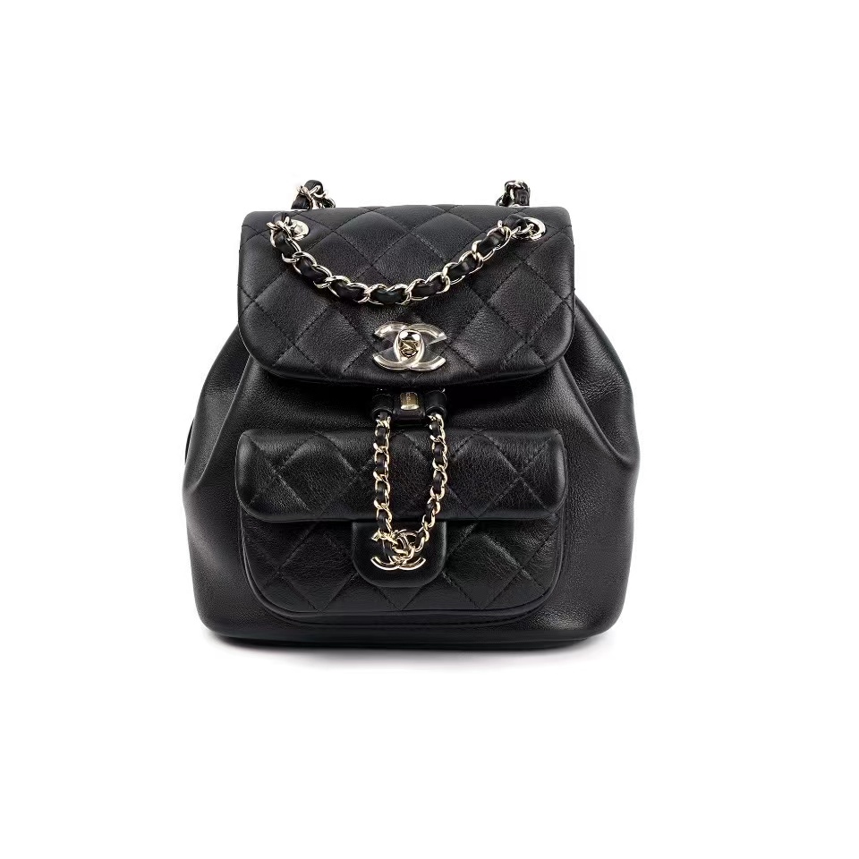 Chanel  Duma A Plaid Backpack  Bag (Perfect Replica)