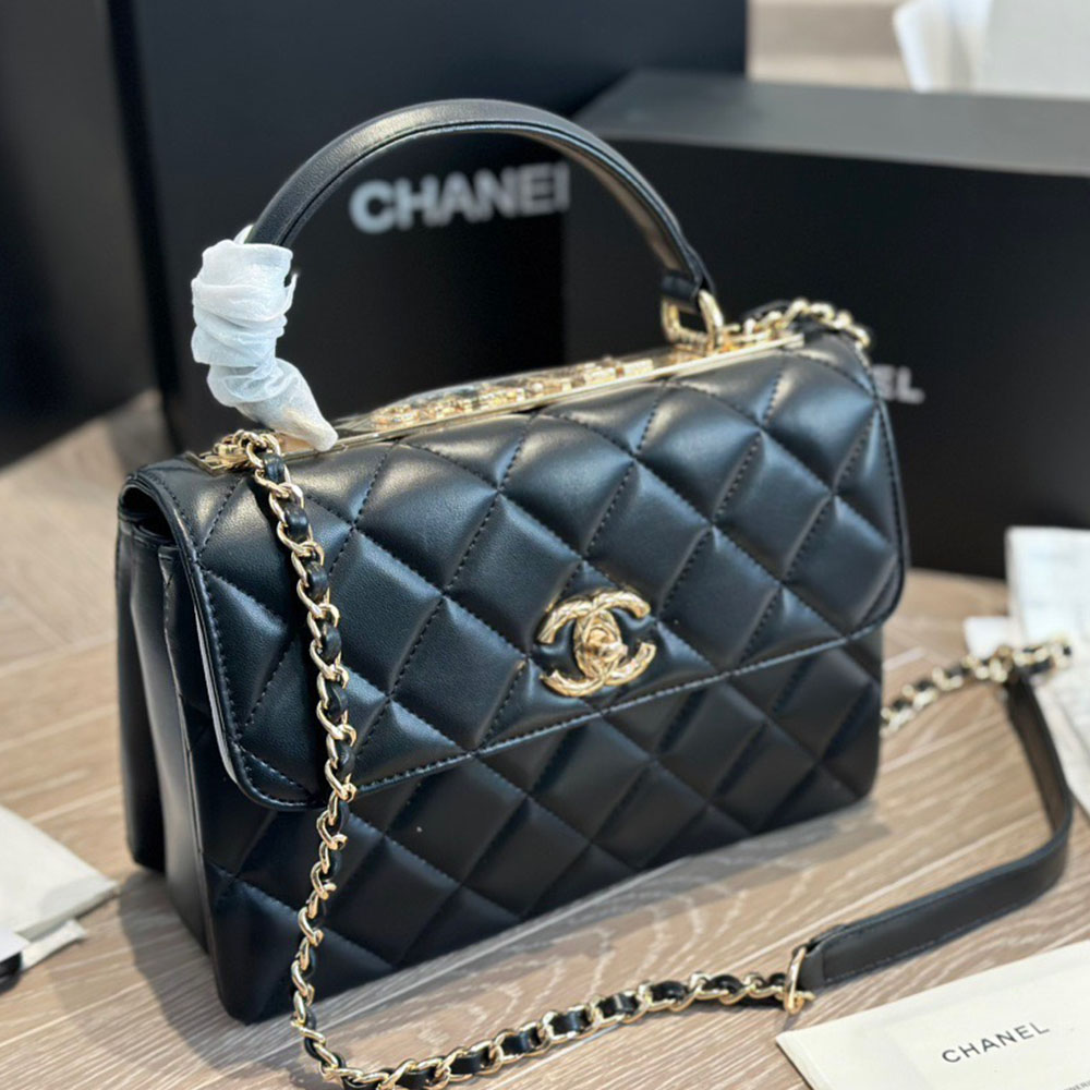 Chanel   Trendy CC Relief Handle Bag(Replica)