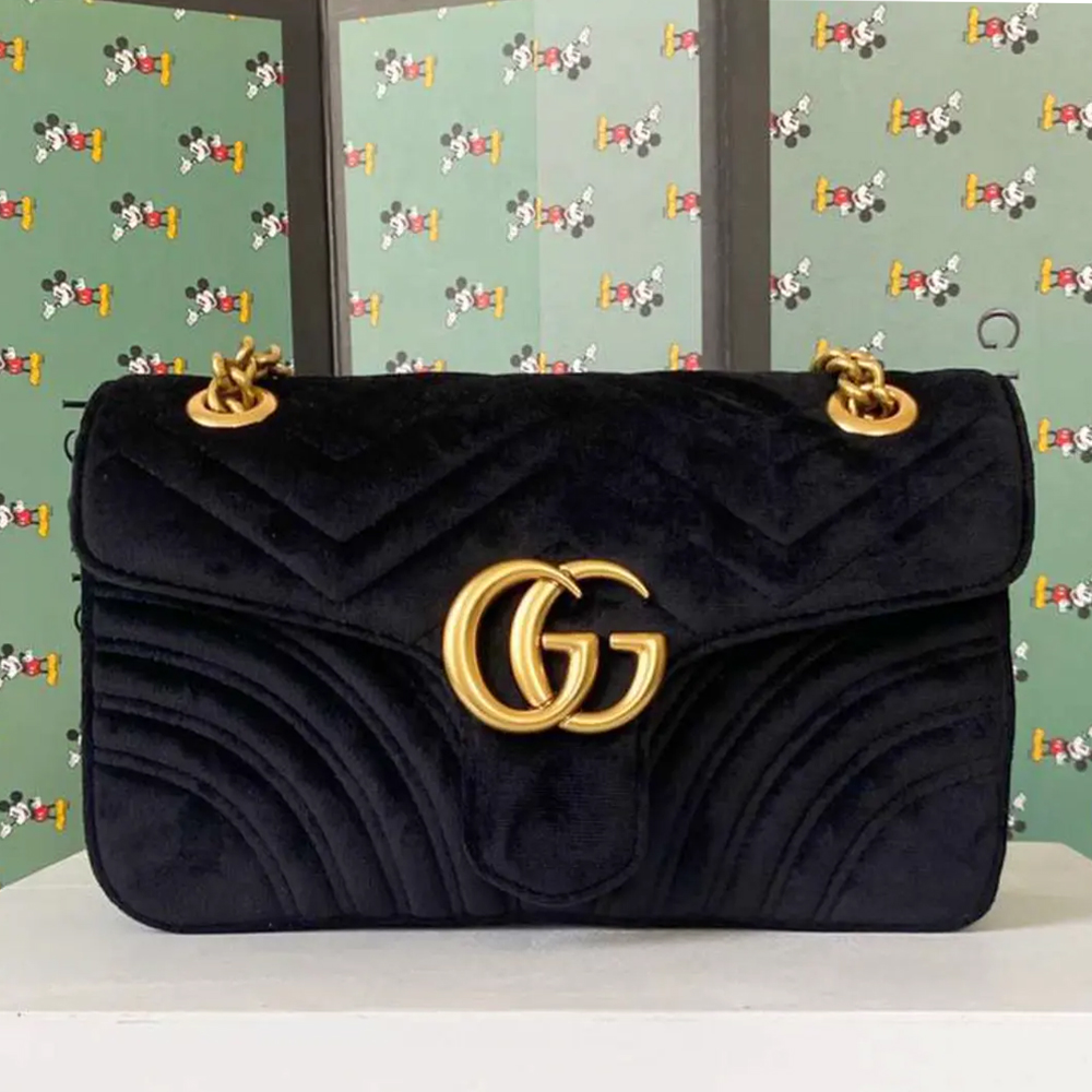 Gucci GG Marmont Velvet Small(Replica)