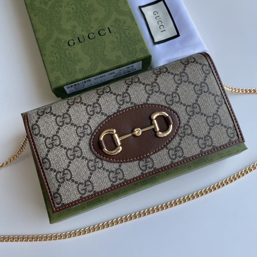 Gucci 1955 Horsebit Chain Wallet（Replica）