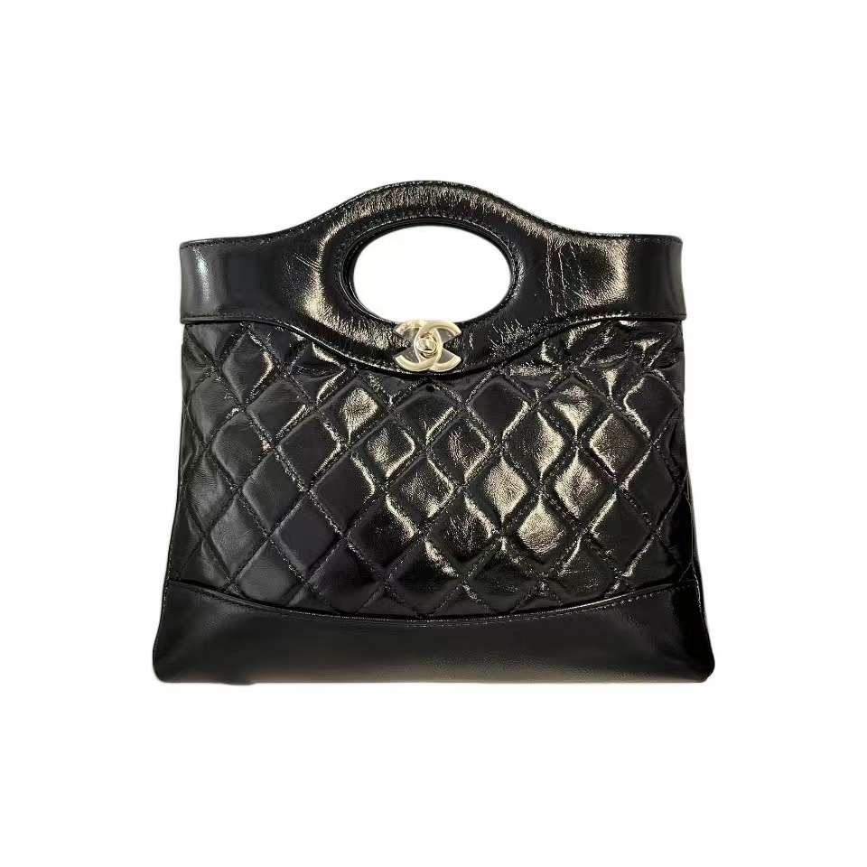 Chanel C31 Shopping  Black Calfskin LGHW  (Perfect Replica)