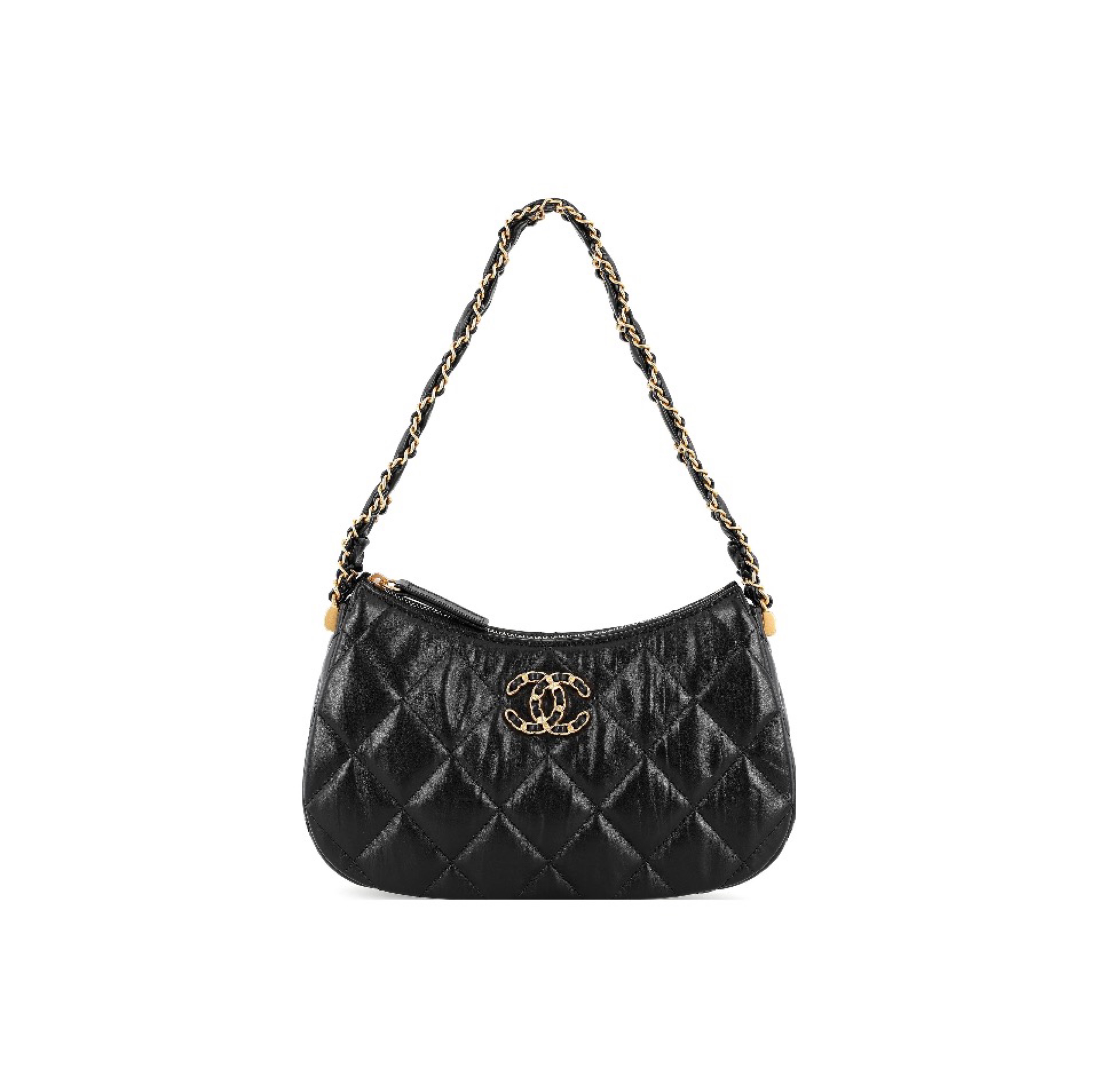 Chanel 23K Double C Hobo Chain Shoulder Bag Handbag(Replica)