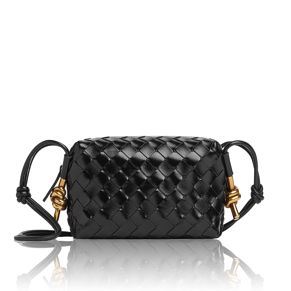 BV Bottega Veneta Mini Loop Metal Knots Bag(10A Mirror Version)