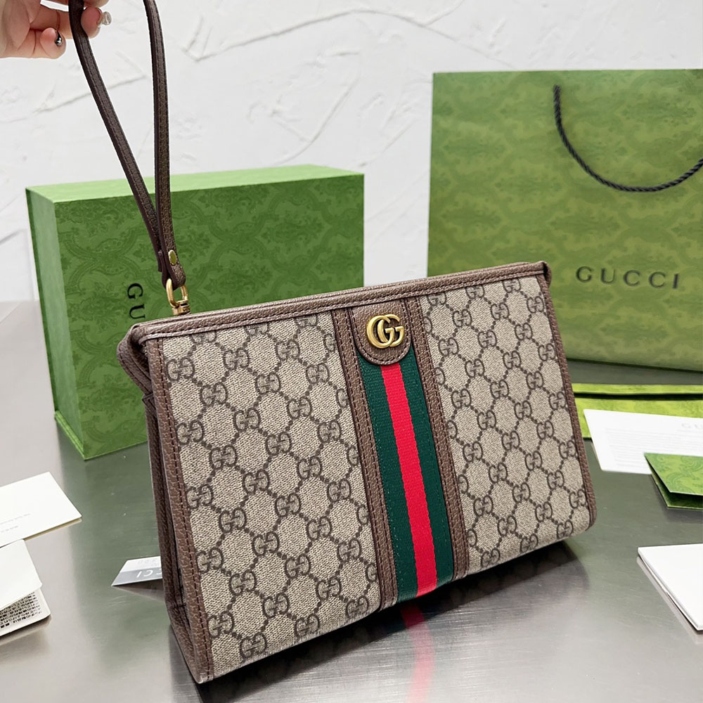 Gucci Unisex Handheld Wallet Bag（Replica）