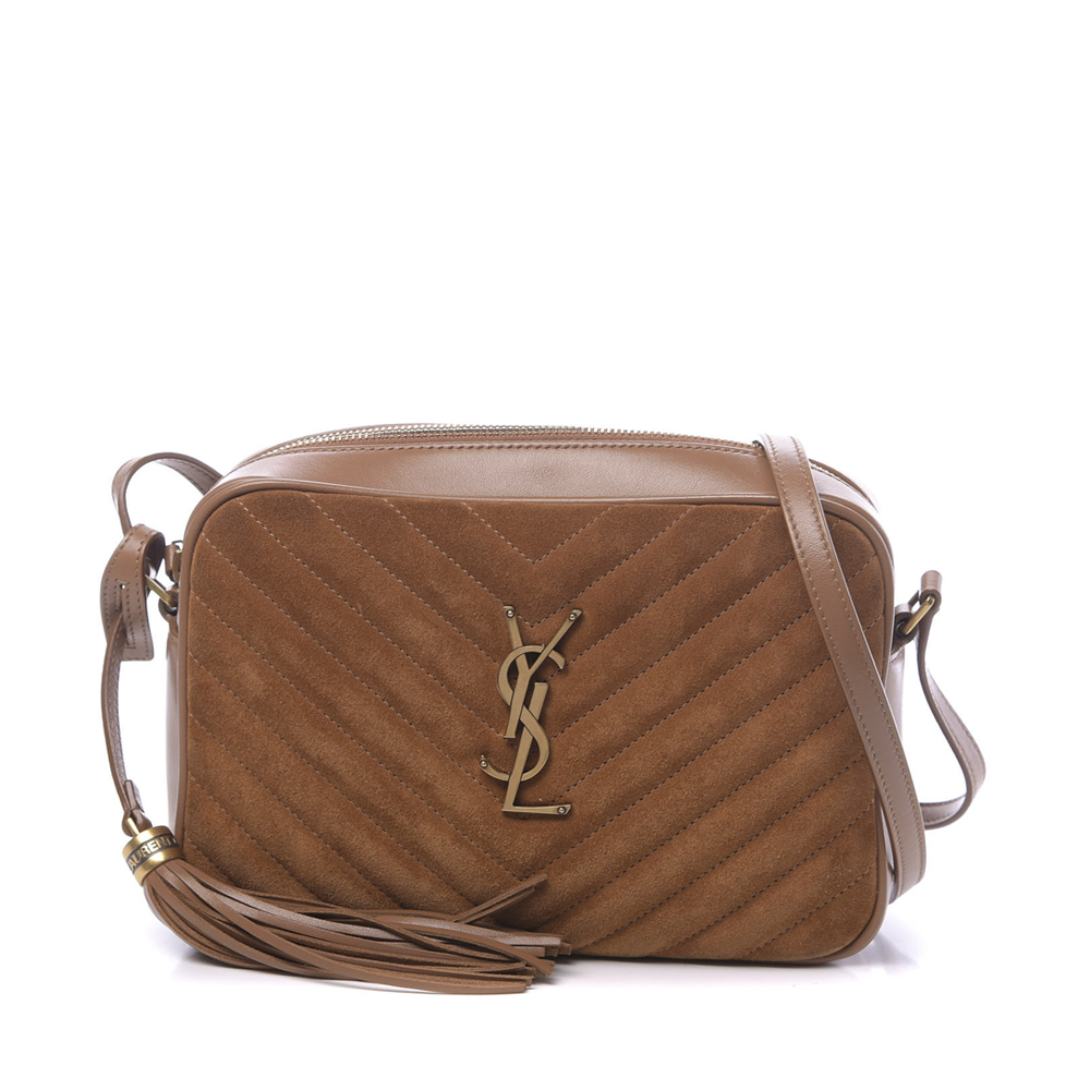 Sait Laurent YSL Suede Camera Bag (Replica)