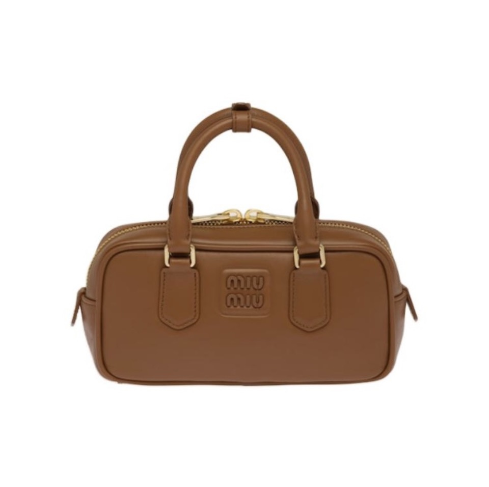 MIU MIU Arcadie Leather Handbag(Replica)