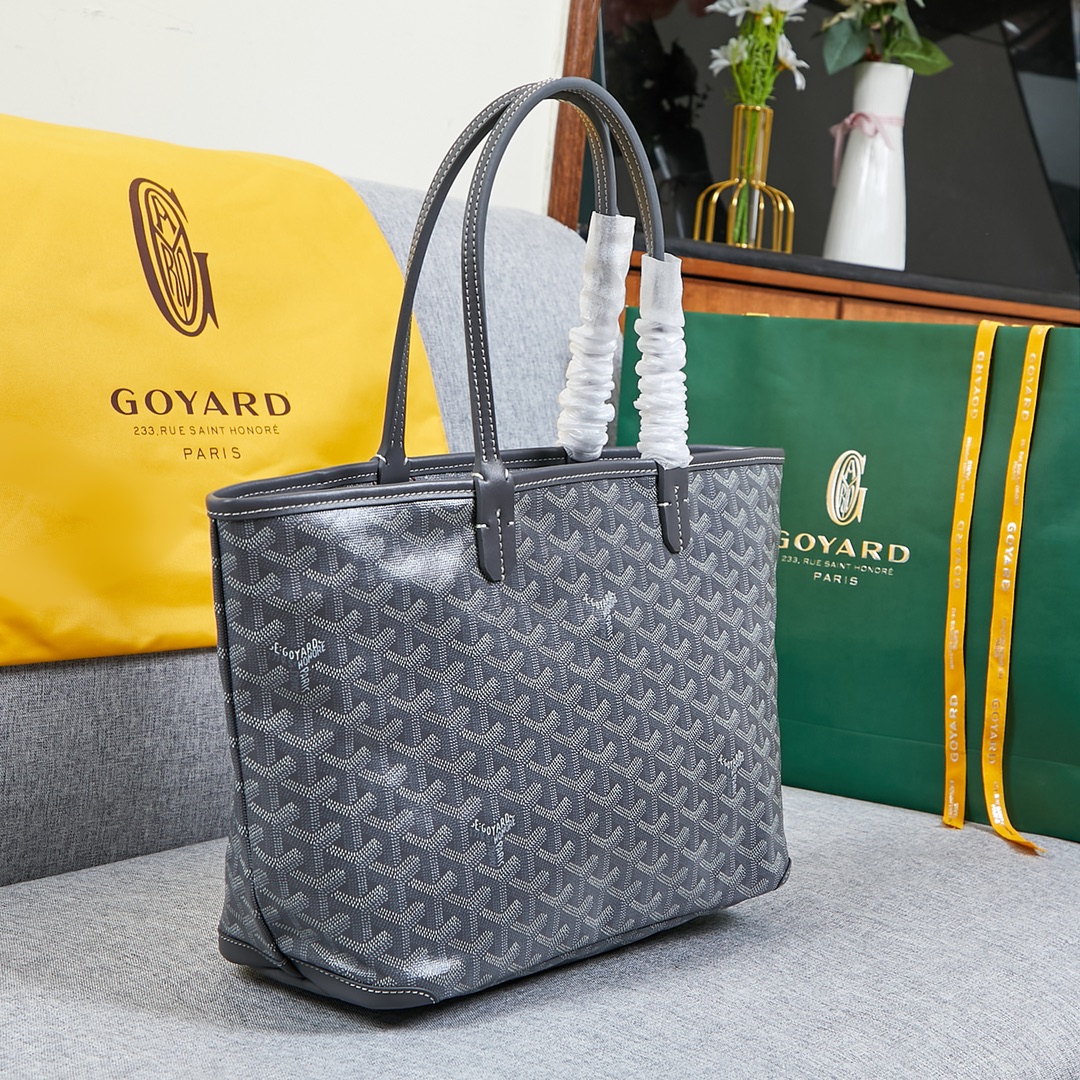 Goyard artois bag grey