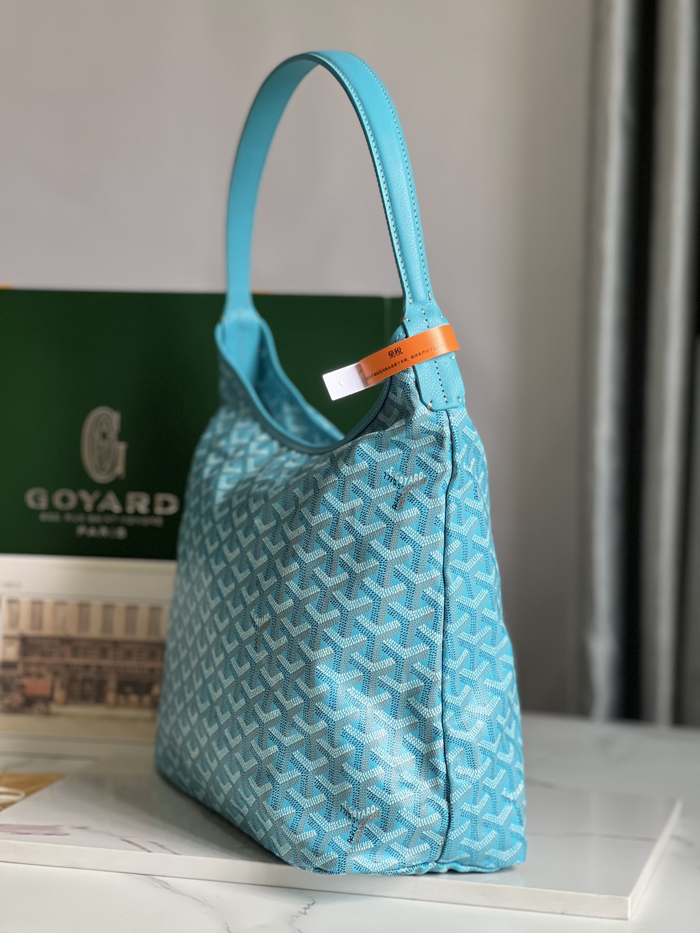 Goyard hobo boheme light blue
