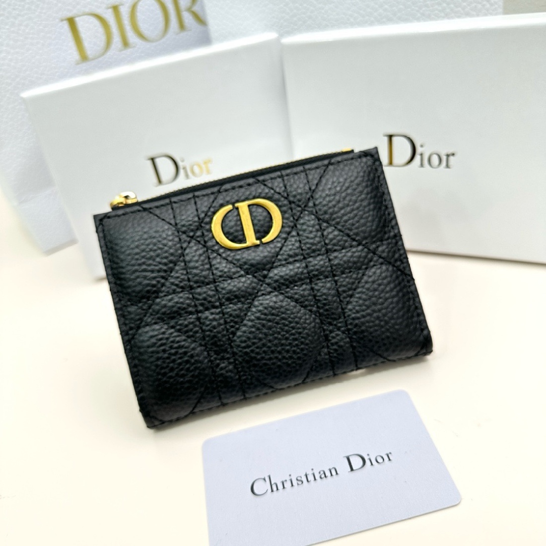 Dior Caro CD Wallet(Replica)