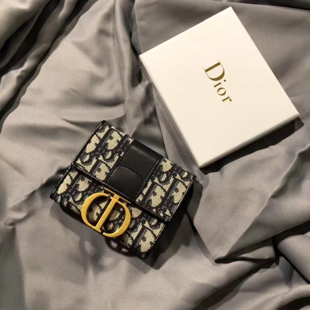Dior Snap Button Wallet(Replica)