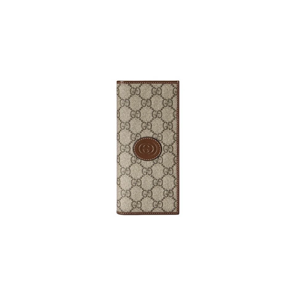 Gucci Unisex GG Long Wallet Interlocking G(Replica)