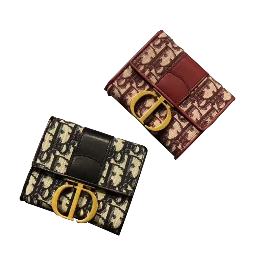 Dior Snap Button Wallet(Replica)