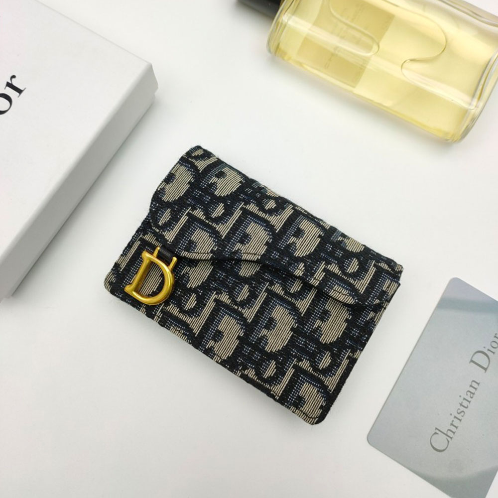 Dior Saddle Card Holder Wallet(Replica)