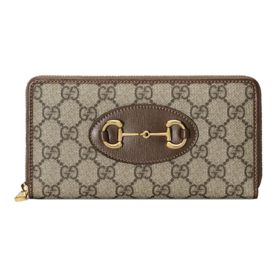 Gucci Unisex Gucci 1955 Horsebit Zip Around Wallet(Replica)