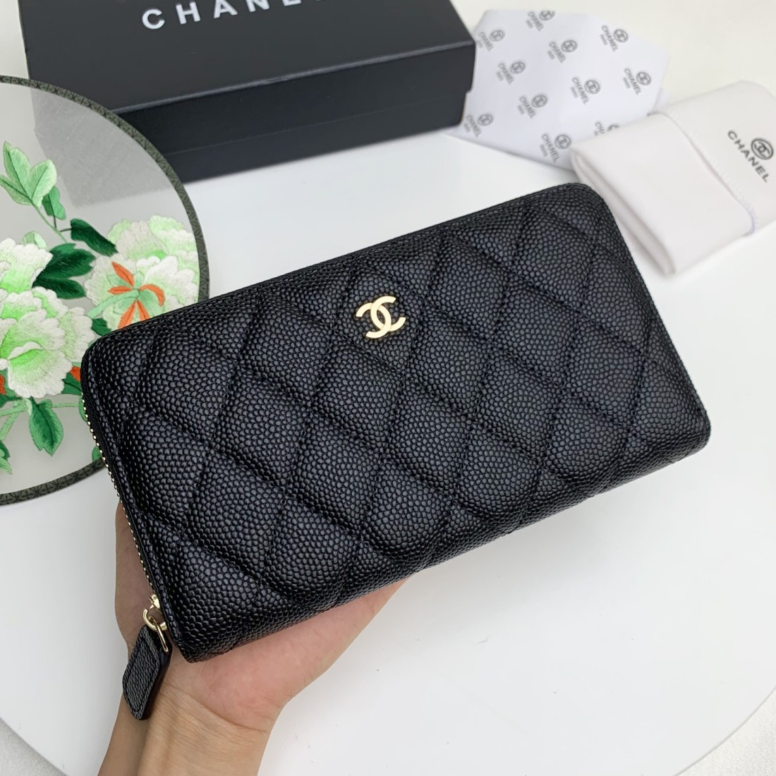 Chanel Classic Zipper Long Wallet(Replica)