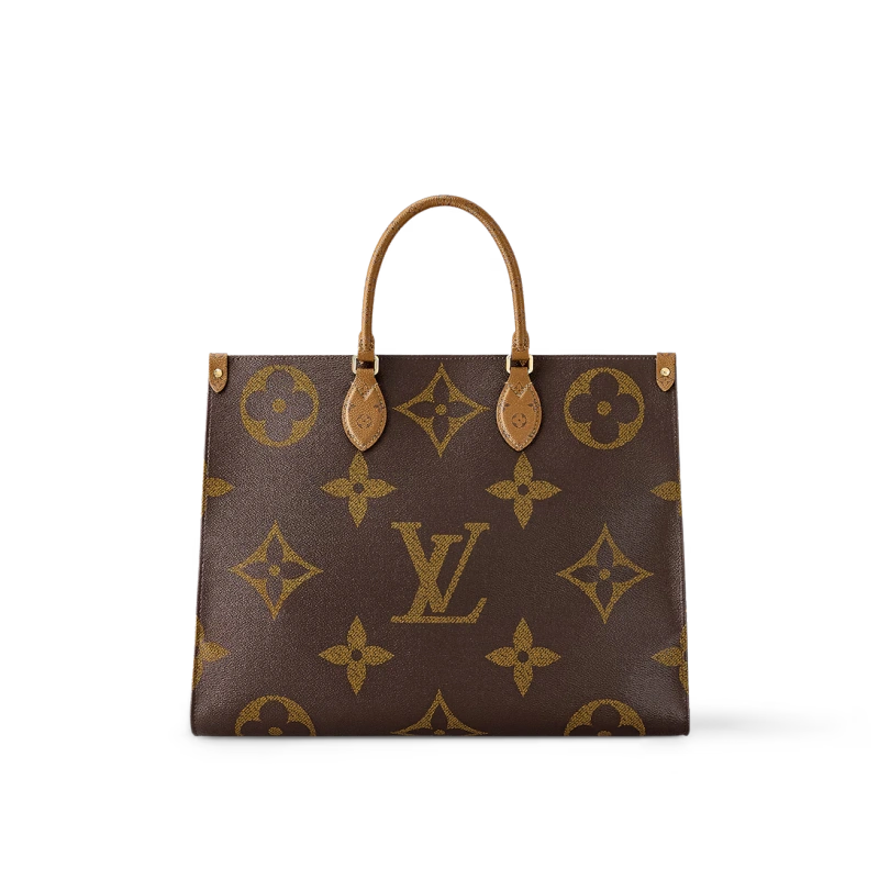 Louis Vuitton OnTheGo GM Tote Bag Brown For Women