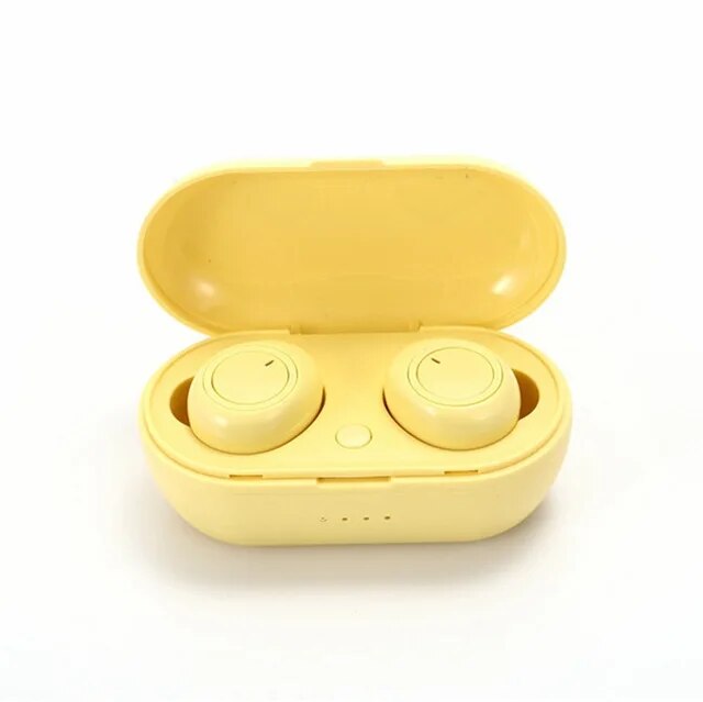 Y50 TWS Bluetooth Earphone 5.0 Wireless Headset IPX7 Waterproof Deep Bass Earbuds True Wireless Stereo Headphone Sport Earphones