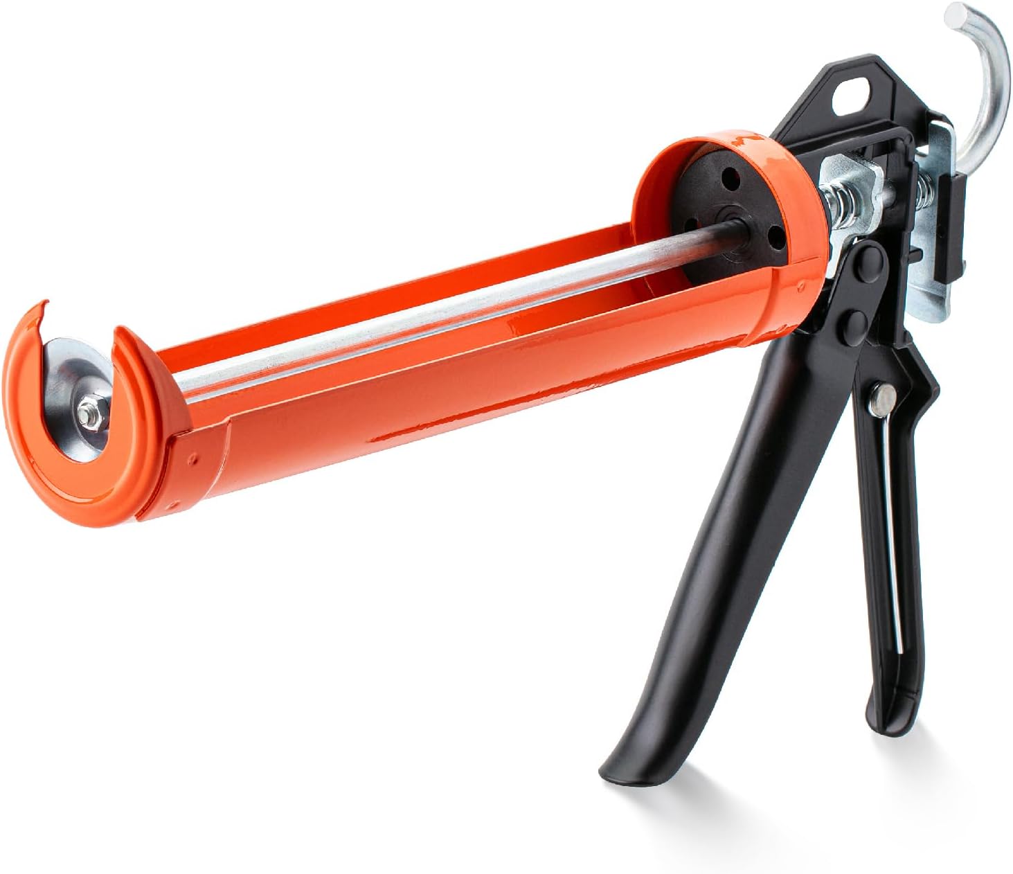 Bates- Caulking Gun. 12:1 Thrust Ratio. Black & Orange. Caulking Tool Gun. Caulk Gun No Drip. Hand Caulking Guns. Silicone Gun. Caulking Gun Tool. No Drip Caulk Gun. Caulk Guns. Caulking Gun Dripless