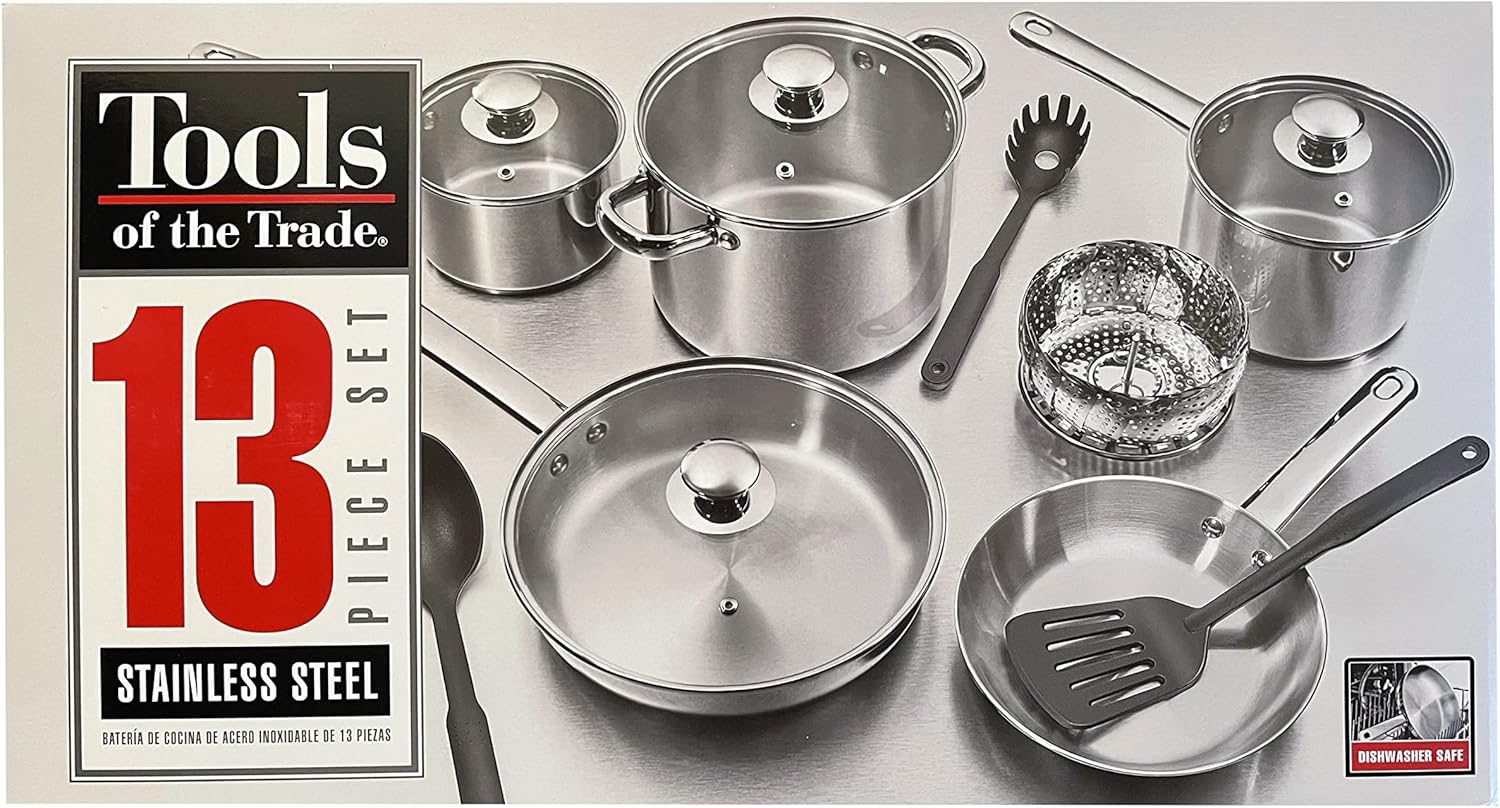 Tools Of The Trade Stainless Steel 13 Piece