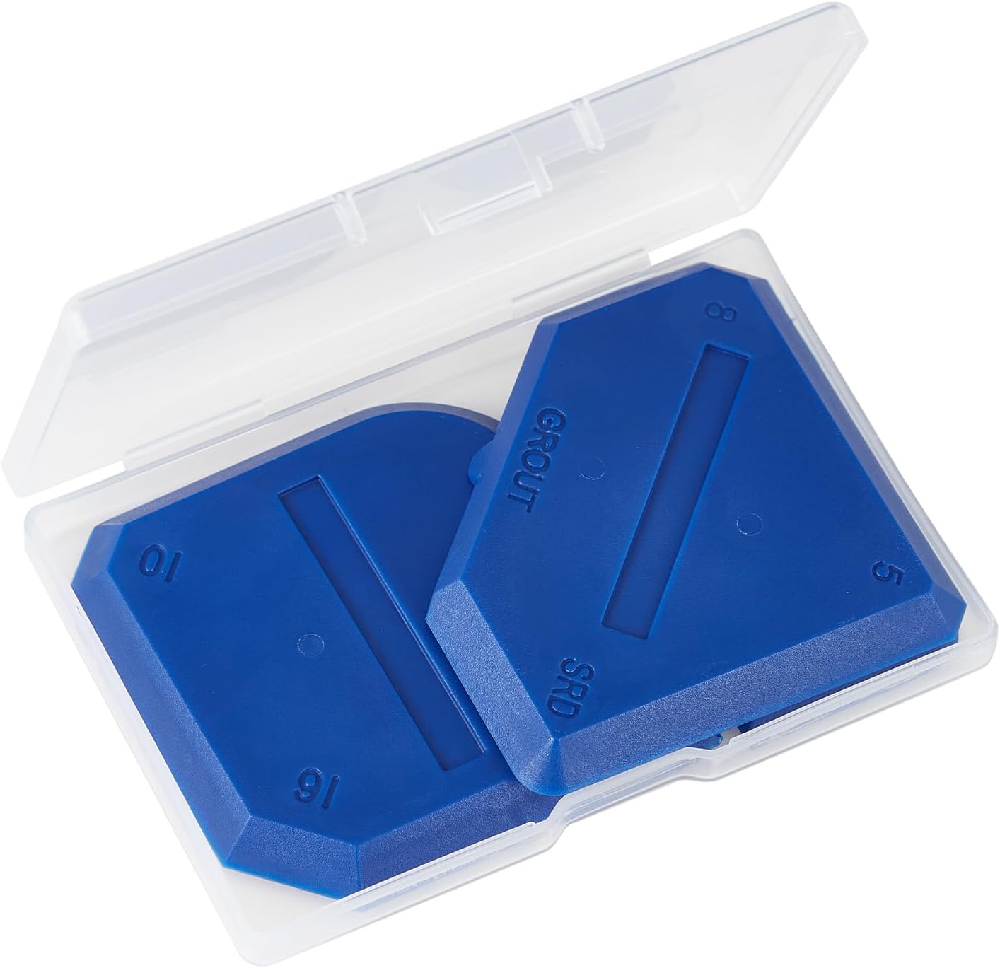 Silicone Caulking Tools Compatible with Sealant Grout Finishing Sealing 3 Pieces Blue Caulk Tool Kit Caulking Finishing Tools