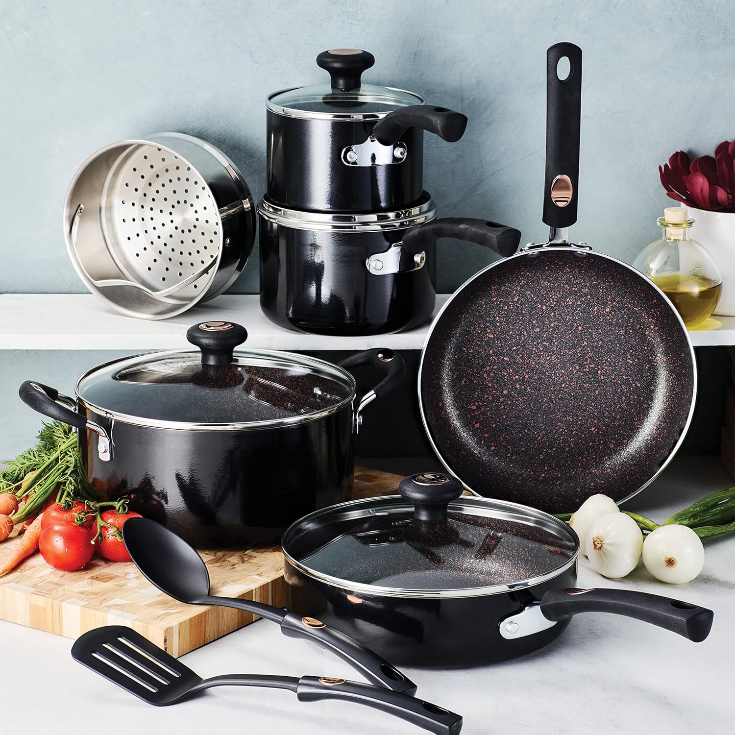 Tramontina Pots & Pans (COOKWARE SET. 12-Piece)