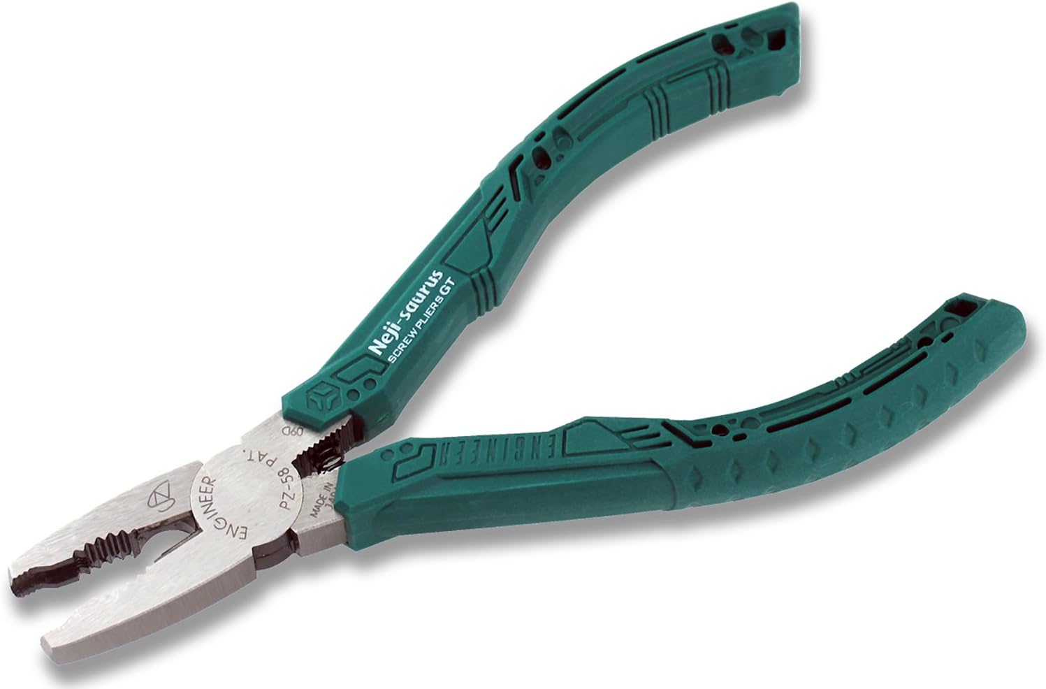 ENGINEER PZ-58 Screw Removal Pliers Stripped Screw Extractor (Combination Pliers) with unique non-slip jaws for damaged or rusted fasteners