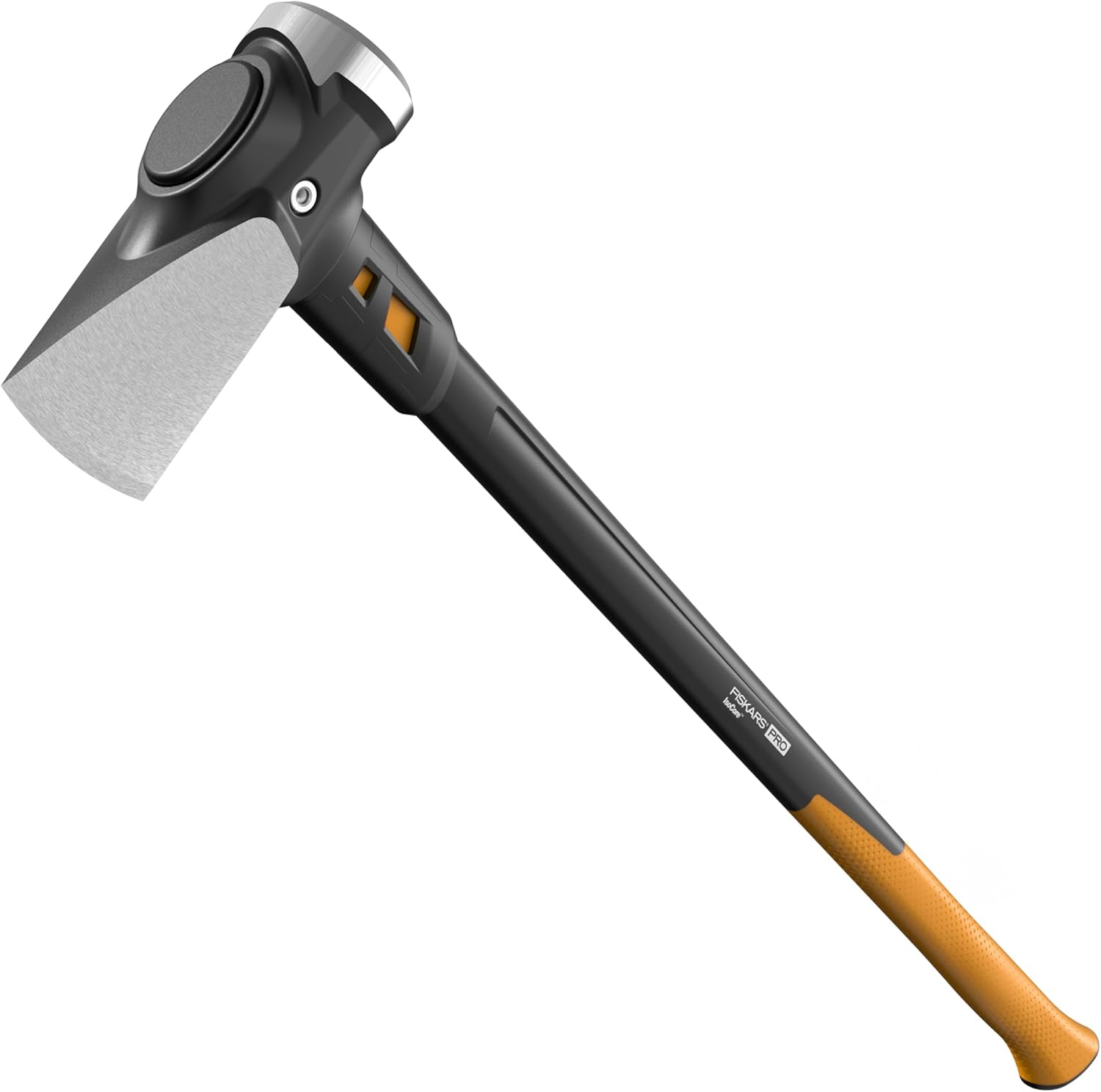 Fiskars 8 lb. Splitting Maul - 36 Shock-Absorbing. Comfort Grip Handle - Rust Resistant Forged Steel Blade - Wood Splitter Maul for Hardwood - Split Wood for Campfires - Bushcraft Gear