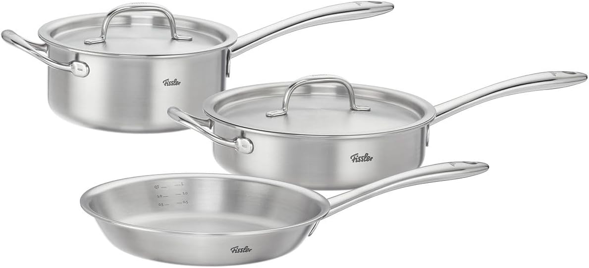Fissler M5 Pro-Ply 5-ply Stainless Steel 7 Piece Cookware Set