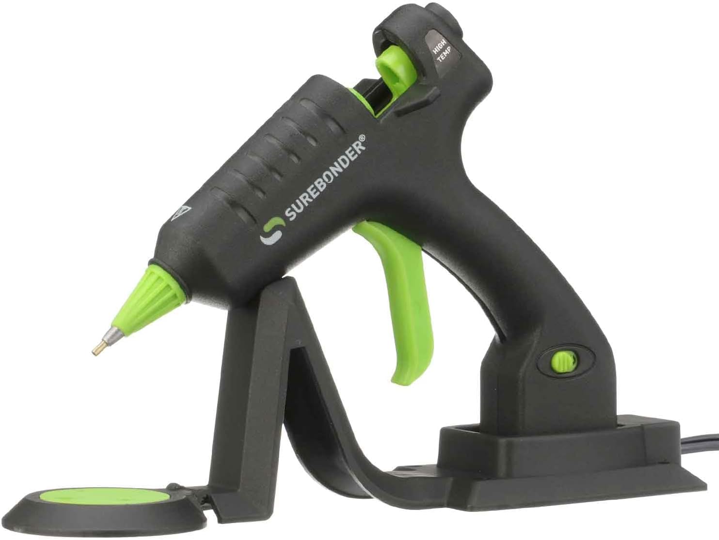 Surebonder Cordless/Corded High-Temperature Mini Hot Glue Gun with Fine Tip for Detailed Crafting and DIY Projects. 20 Watts (CL-195F)